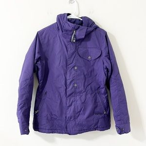 Burton Dry Ride Purple Snow Ski Snowboard Jacket Size Medium